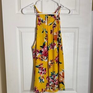 Papermoon Yellow Floral Top